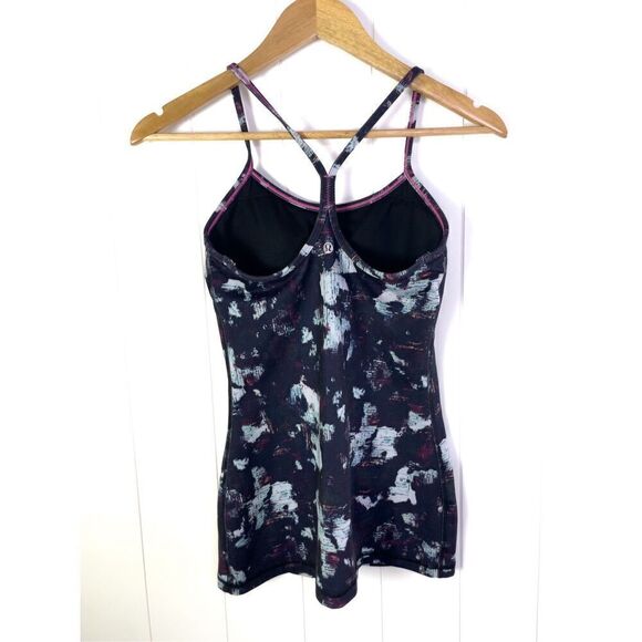 Lululemon Power‎ Y Tank *Luon Static Blossom Multi 4 - Picture 7 of 13